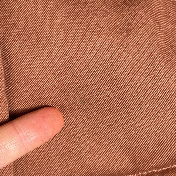 Madewell Coat Womens Small Dumont Quilted Black n Warm Umber Long Line Winter - Picture 13 of 13